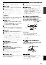 Предварительный просмотр 125 страницы Yamaha T-D500 Owner'S Manual