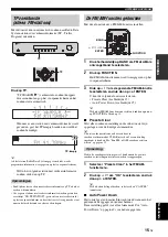 Предварительный просмотр 137 страницы Yamaha T-D500 Owner'S Manual