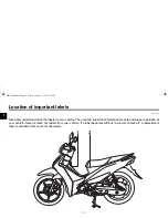 Предварительный просмотр 8 страницы Yamaha T115FL-2 Owner'S Manual