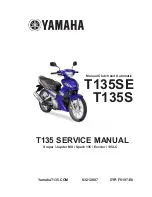 Предварительный просмотр 1 страницы Yamaha T135S Service Manual