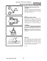 Предварительный просмотр 15 страницы Yamaha T135S Service Manual