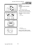 Предварительный просмотр 57 страницы Yamaha T135S Service Manual