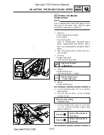 Предварительный просмотр 65 страницы Yamaha T135S Service Manual