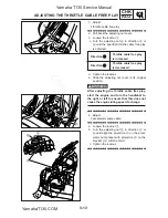 Предварительный просмотр 67 страницы Yamaha T135S Service Manual