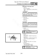 Предварительный просмотр 68 страницы Yamaha T135S Service Manual