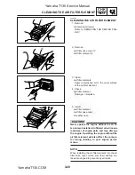 Предварительный просмотр 74 страницы Yamaha T135S Service Manual