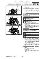 Предварительный просмотр 90 страницы Yamaha T135S Service Manual