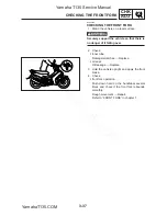 Предварительный просмотр 91 страницы Yamaha T135S Service Manual