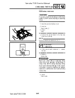 Предварительный просмотр 100 страницы Yamaha T135S Service Manual