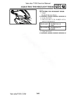 Предварительный просмотр 102 страницы Yamaha T135S Service Manual