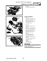 Предварительный просмотр 110 страницы Yamaha T135S Service Manual