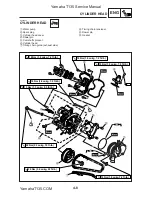 Предварительный просмотр 114 страницы Yamaha T135S Service Manual