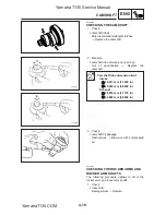 Предварительный просмотр 125 страницы Yamaha T135S Service Manual