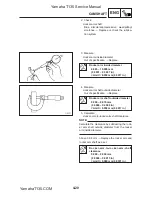 Предварительный просмотр 126 страницы Yamaha T135S Service Manual