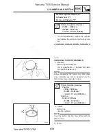 Предварительный просмотр 150 страницы Yamaha T135S Service Manual