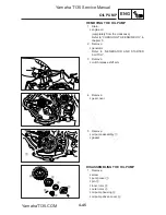 Предварительный просмотр 161 страницы Yamaha T135S Service Manual