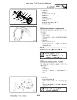 Предварительный просмотр 168 страницы Yamaha T135S Service Manual