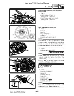 Предварительный просмотр 172 страницы Yamaha T135S Service Manual