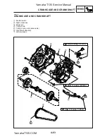 Предварительный просмотр 179 страницы Yamaha T135S Service Manual