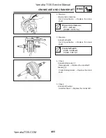 Предварительный просмотр 182 страницы Yamaha T135S Service Manual