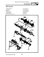 Предварительный просмотр 192 страницы Yamaha T135S Service Manual