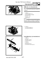 Предварительный просмотр 193 страницы Yamaha T135S Service Manual