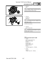 Предварительный просмотр 207 страницы Yamaha T135S Service Manual