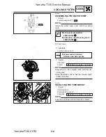 Предварительный просмотр 208 страницы Yamaha T135S Service Manual