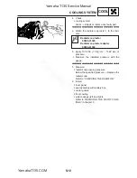 Предварительный просмотр 210 страницы Yamaha T135S Service Manual