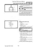 Предварительный просмотр 235 страницы Yamaha T135S Service Manual