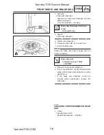 Предварительный просмотр 236 страницы Yamaha T135S Service Manual