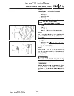 Предварительный просмотр 237 страницы Yamaha T135S Service Manual