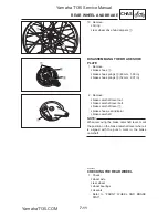 Предварительный просмотр 241 страницы Yamaha T135S Service Manual