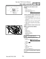 Предварительный просмотр 244 страницы Yamaha T135S Service Manual