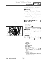 Предварительный просмотр 252 страницы Yamaha T135S Service Manual