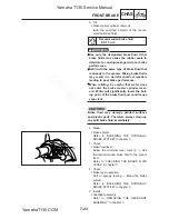 Предварительный просмотр 253 страницы Yamaha T135S Service Manual