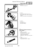 Предварительный просмотр 256 страницы Yamaha T135S Service Manual