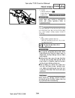 Предварительный просмотр 258 страницы Yamaha T135S Service Manual