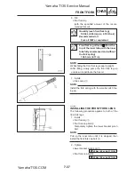 Предварительный просмотр 267 страницы Yamaha T135S Service Manual