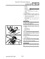 Предварительный просмотр 273 страницы Yamaha T135S Service Manual