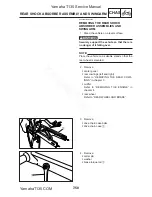 Предварительный просмотр 280 страницы Yamaha T135S Service Manual