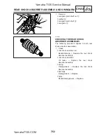 Предварительный просмотр 282 страницы Yamaha T135S Service Manual