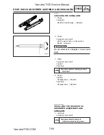 Предварительный просмотр 283 страницы Yamaha T135S Service Manual