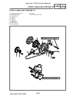 Предварительный просмотр 285 страницы Yamaha T135S Service Manual