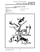 Предварительный просмотр 293 страницы Yamaha T135S Service Manual