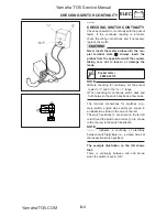 Предварительный просмотр 295 страницы Yamaha T135S Service Manual