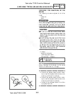 Предварительный просмотр 300 страницы Yamaha T135S Service Manual