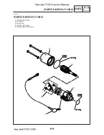 Предварительный просмотр 310 страницы Yamaha T135S Service Manual