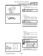 Предварительный просмотр 312 страницы Yamaha T135S Service Manual