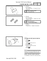 Предварительный просмотр 313 страницы Yamaha T135S Service Manual